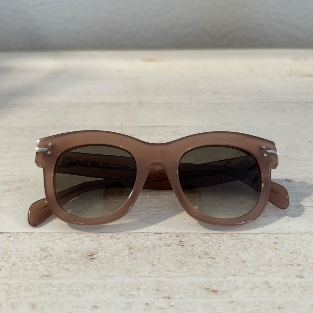 Celine celine cl 41079/s sunglasses in nude EUC